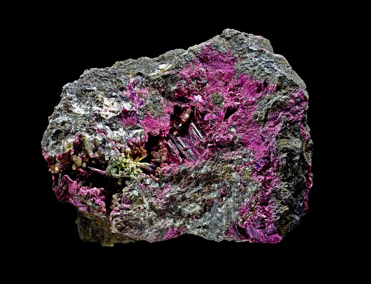 Erythrite from Agoudal Mines, Drâa-Tafilalet Region